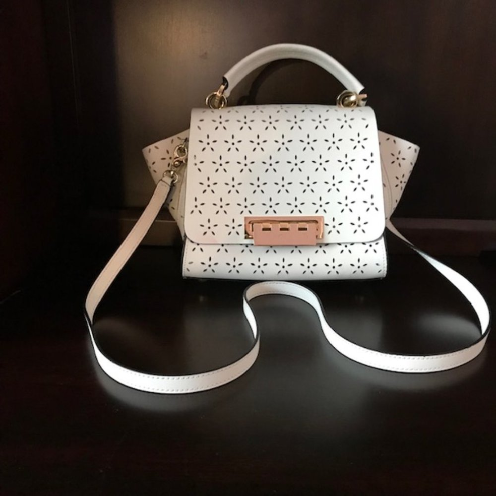 Cross Body with top handle leather purse